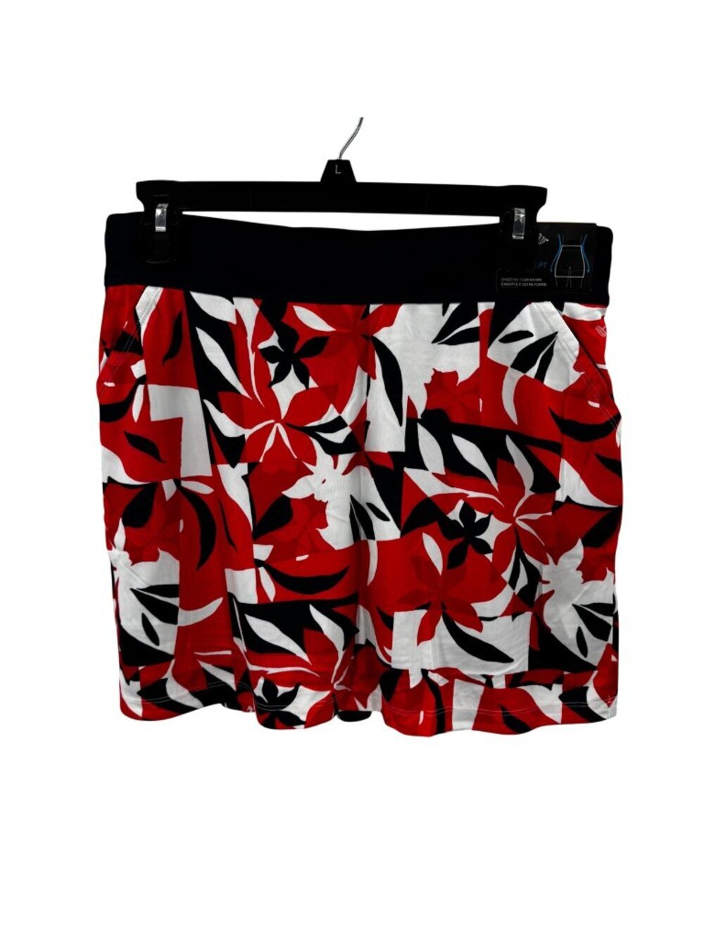 Callaway Womens Opti-Dri Floral Golf Skort Red/White/Blue Size Medium